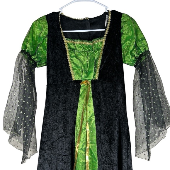Target Kids Witch Halloween Costume - Black and Green - Picture 3 of 6